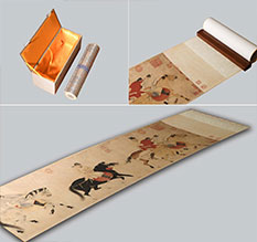 镶黄旗馆藏书画复制博物馆书画复制服务