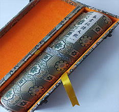 镶黄旗书画装裱案例